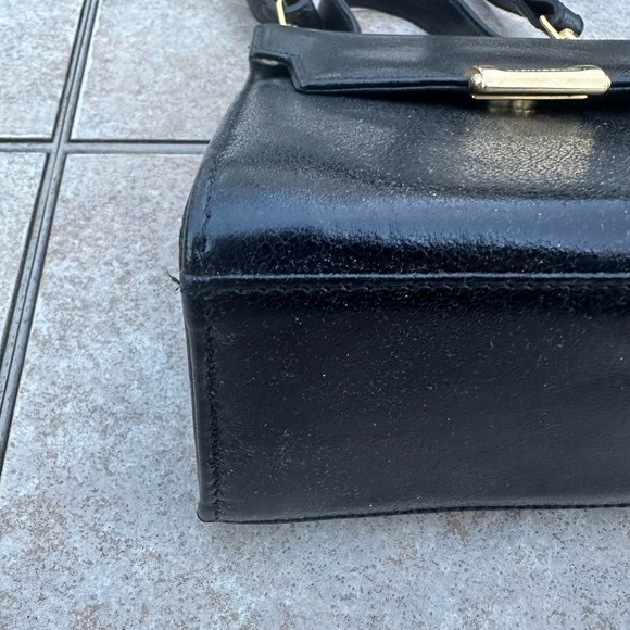 cacharel black leather crossbody - Picture 13 of 16